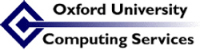 Logo of the Oxford University Computing Services